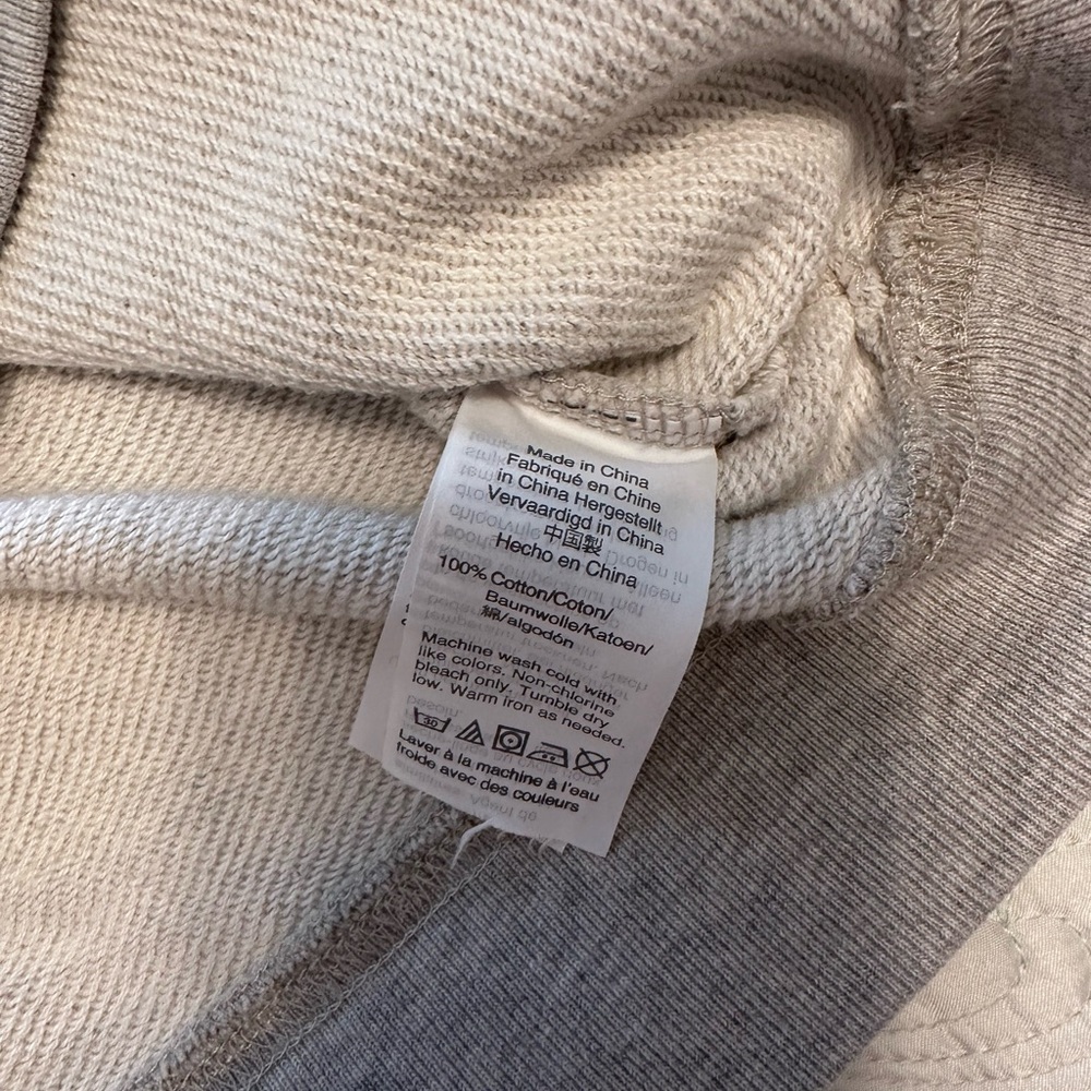 JCrew Women Love Sweatshirt Grey/Pink XS - Picture 6 of 10